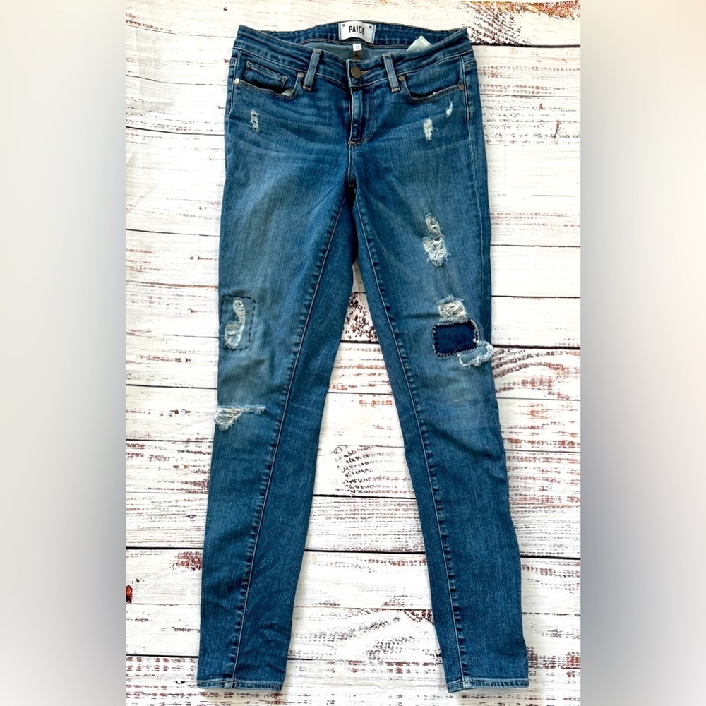 Paige vertugo ultra skinny jeans. Size 27. Super comfy.